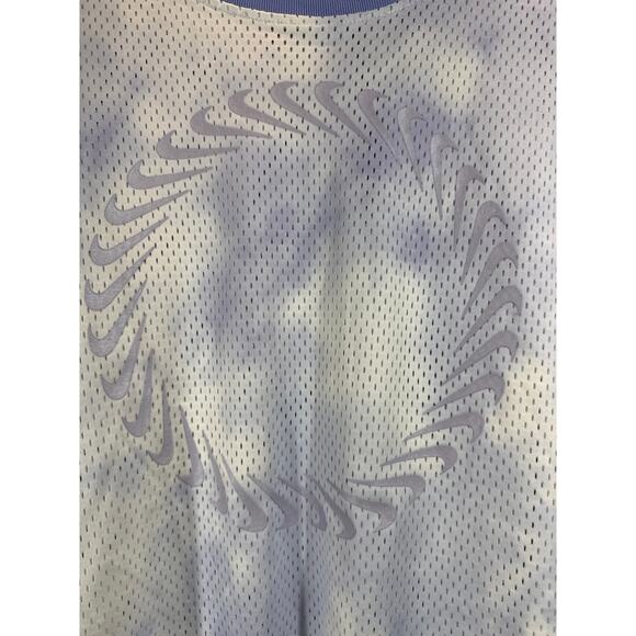 Nike Women's Crop Top Sportswear Icon Clash Mesh Shirt Lavender Size Plus 3X - Picture 3 of 4